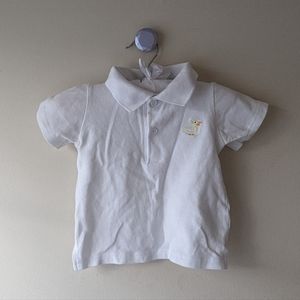 Starting Out Baby Boy White Polo 18M